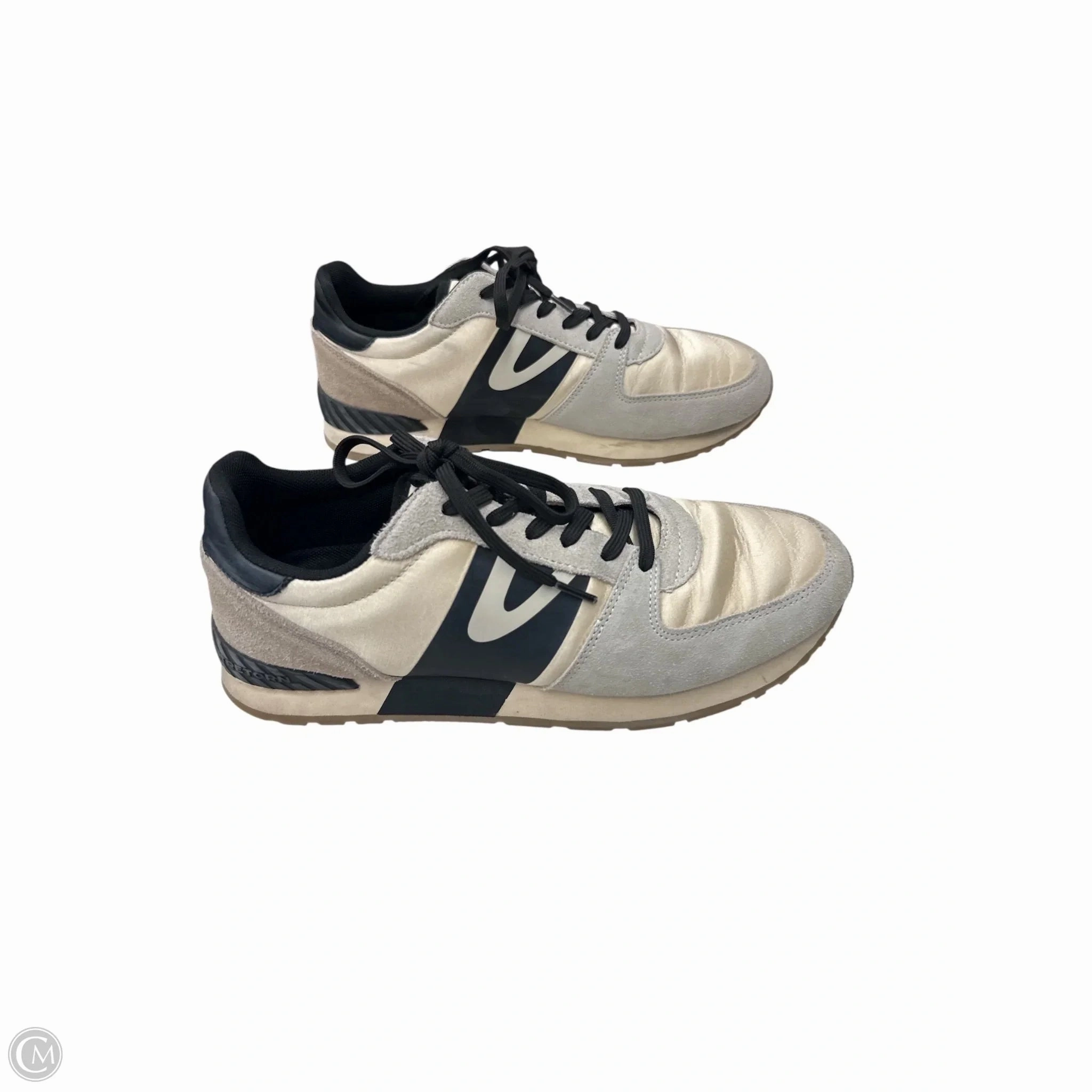 Shoes Sneakers By Clothes Mentor In Black & Cream, Size: 10 Ergonomic form