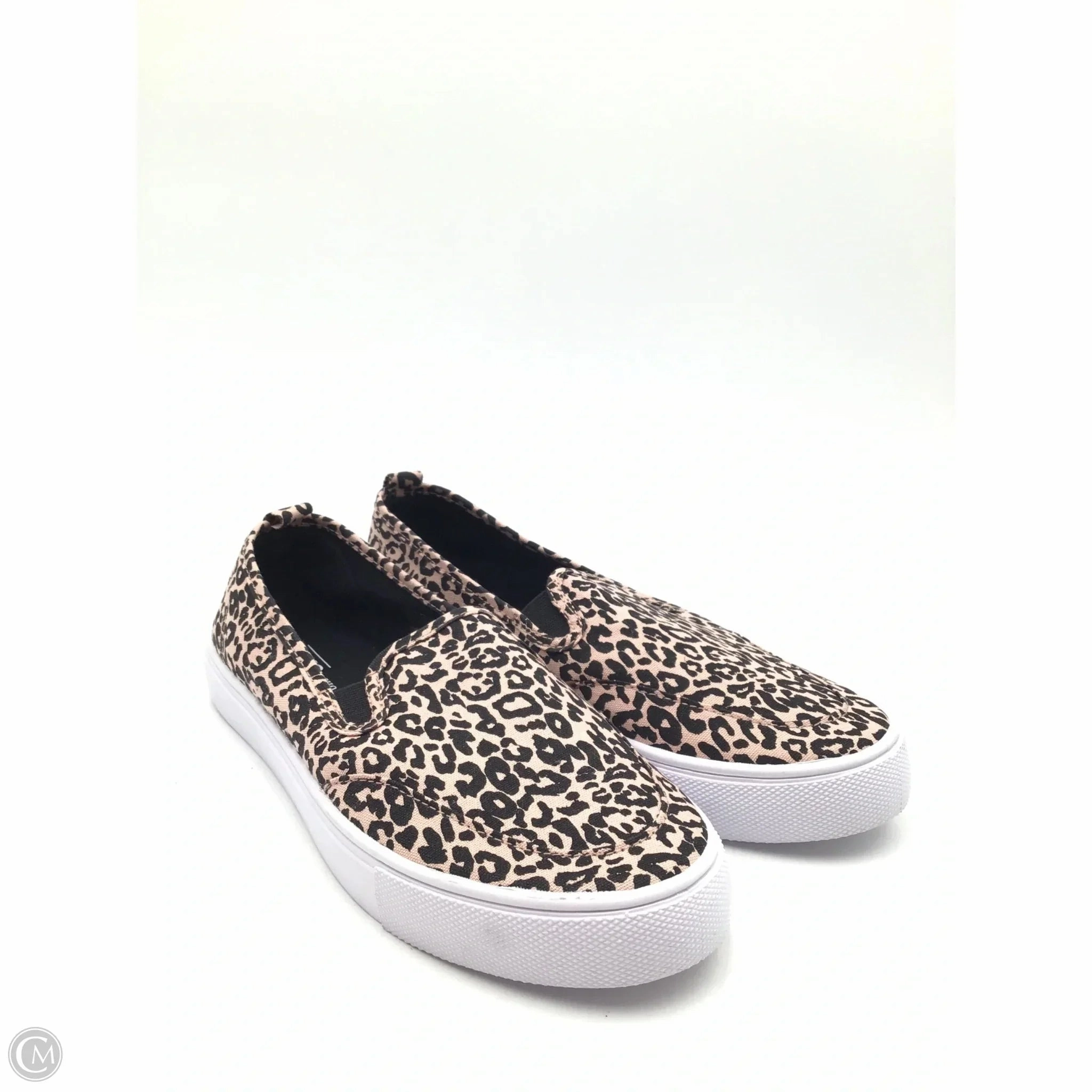 Compression Knit Shoes Sneakers By Clothes Mentor In Black & Pink, Size: 8