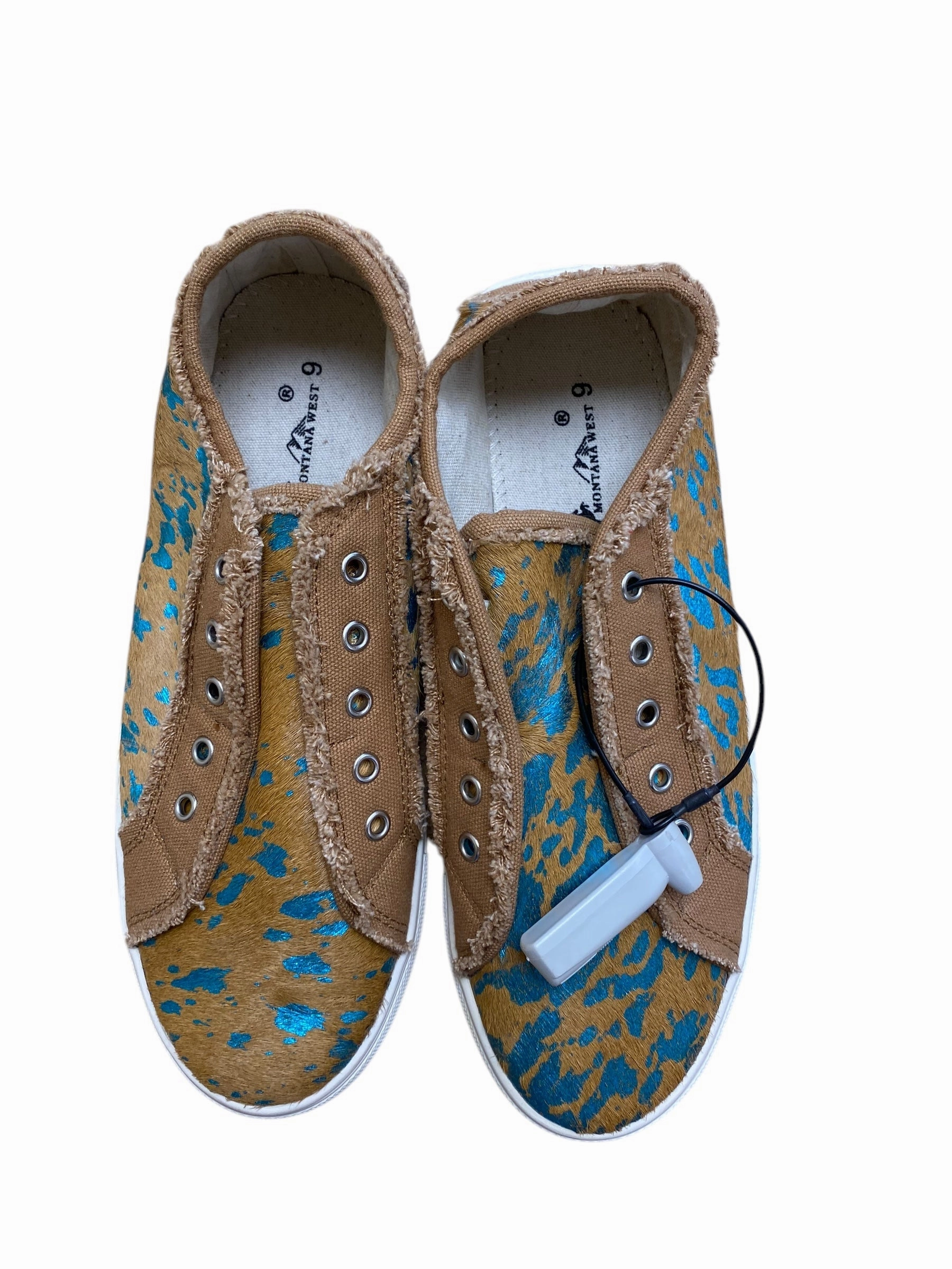 Shoes Sneakers By Clothes Mentor In Brown, Size: 9 Pu Upper