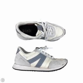 Dynamic Flex Zones Shoes Sneakers By Clothes Mentor In Cream & Grey, Size: 7.5