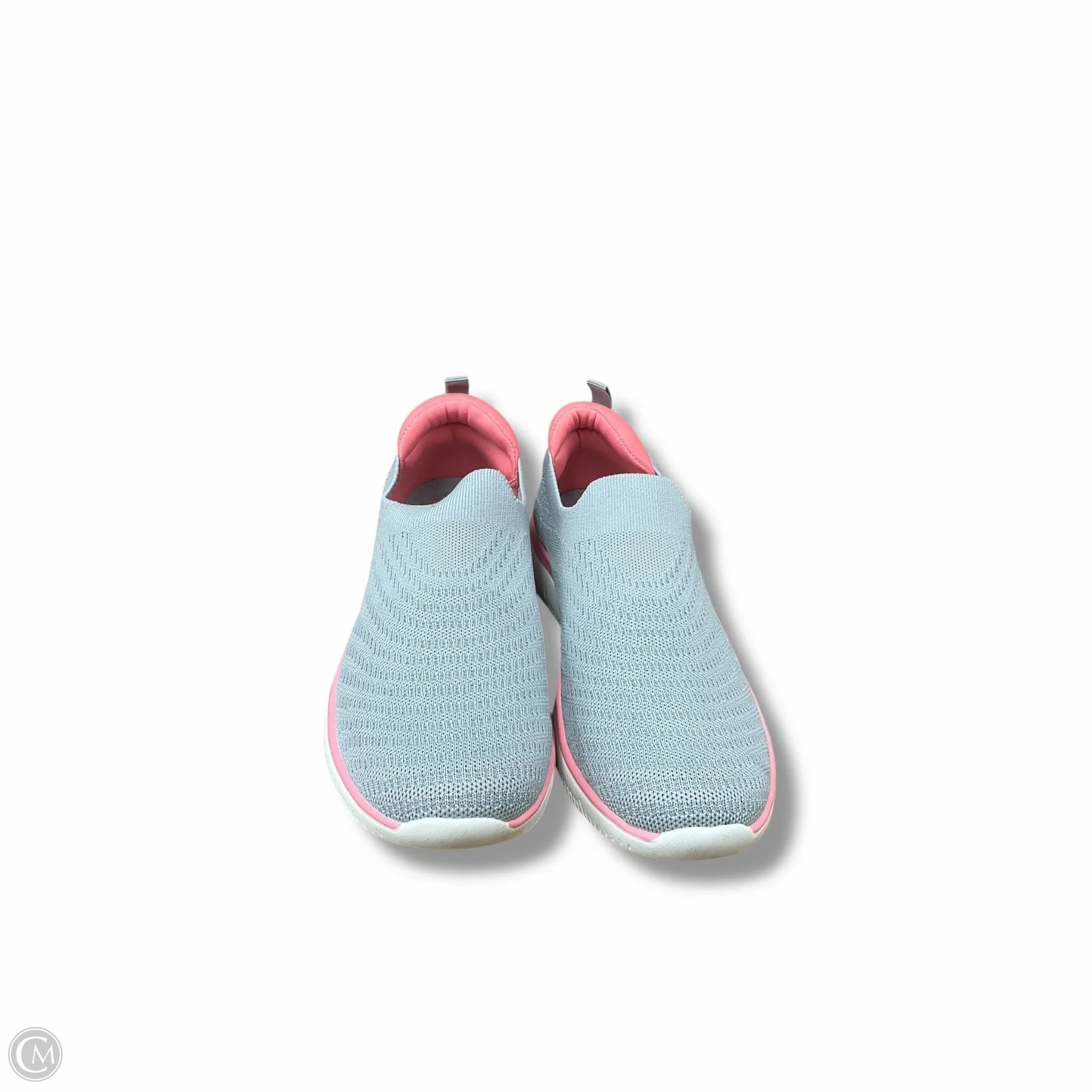 Shoes Sneakers By Clothes Mentor In Grey, Size: 8 Low Top Design Bendable Outsole