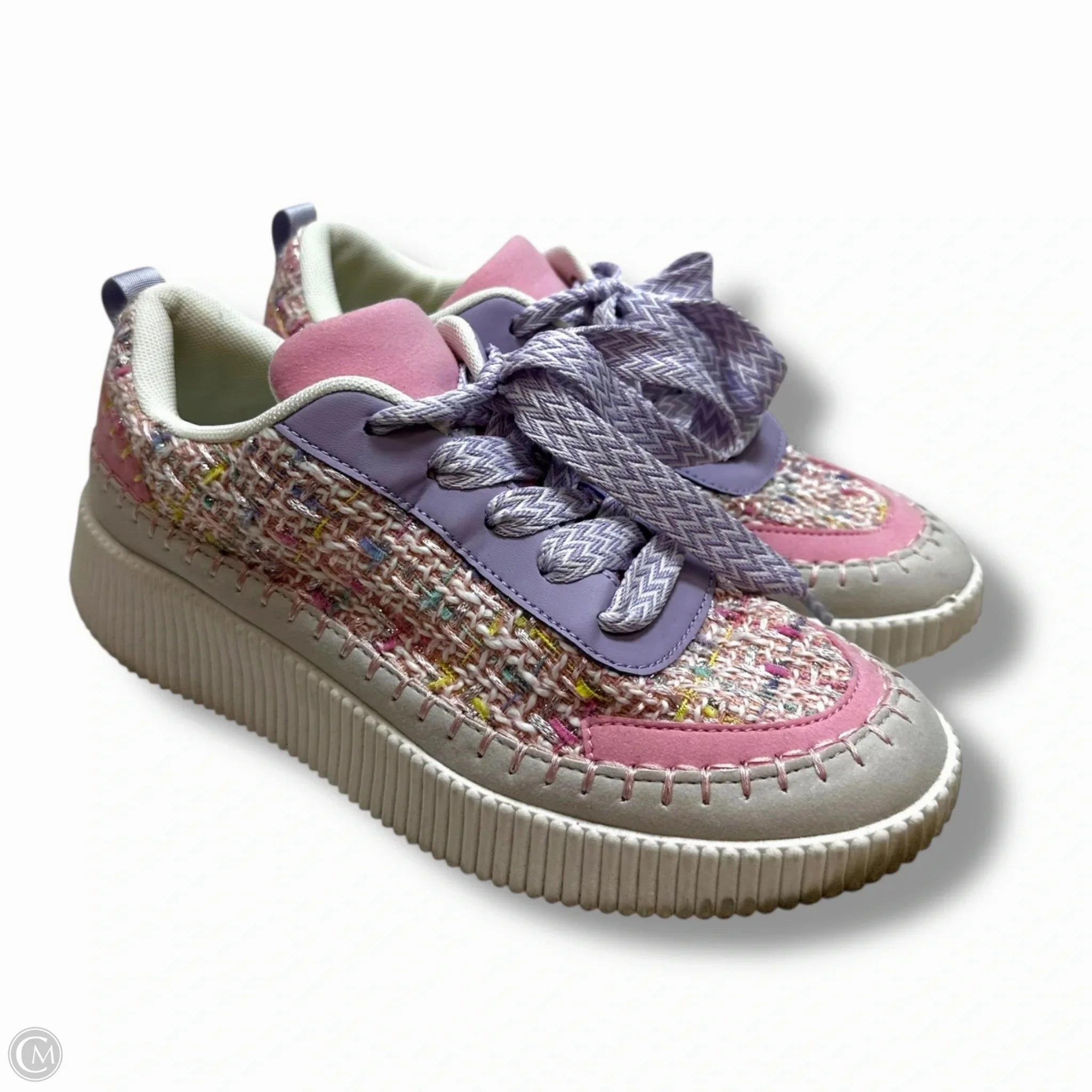 Shoes Sneakers By Clothes Mentor In Pink, Size: 9 Zip   Up Fresh materials