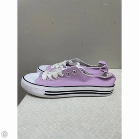 Compression Molded Sole Stylish Pick Shoes Sneakers By Clothes Mentor In Purple, Size: 7
