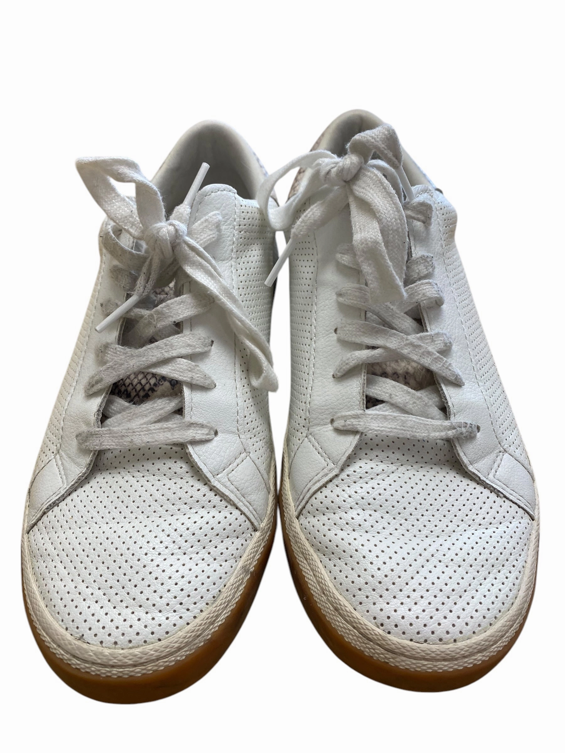 Shoes Sneakers By Clothes Mentor In White, Size: 10 Anti Static Materials Rubber Traction Pods