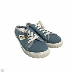 Shoes Sneakers By Cmc In Blue & White, Size: 7.5 Durable Feel