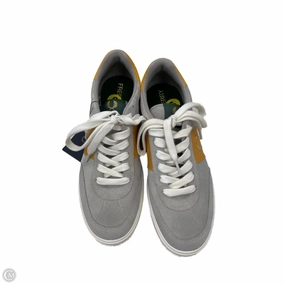 Shoes Sneakers By Cmc In Grey & Yellow, Size: 9 Ankle Collaboration