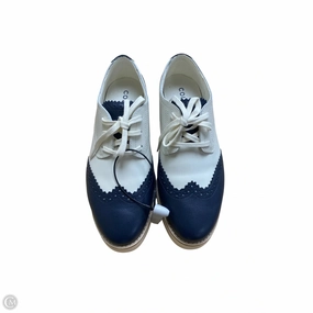 Shoes Sneakers By Cole-haan In Blue & Cream, Size: 6.5 Clean Silhouette