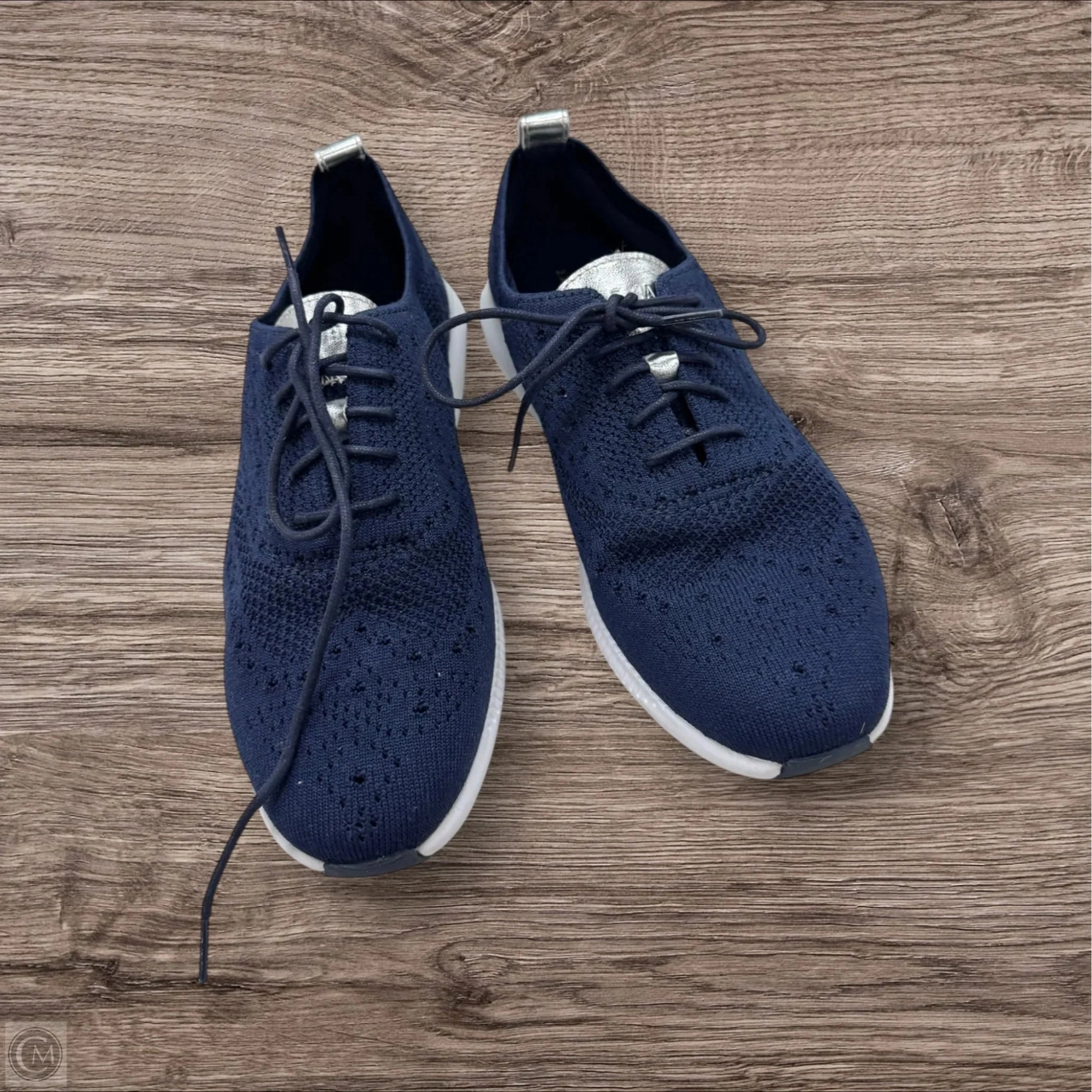 Shoes Sneakers By Cole-haan In Navy, Size: 9.5 Impact Dispersing Geometries