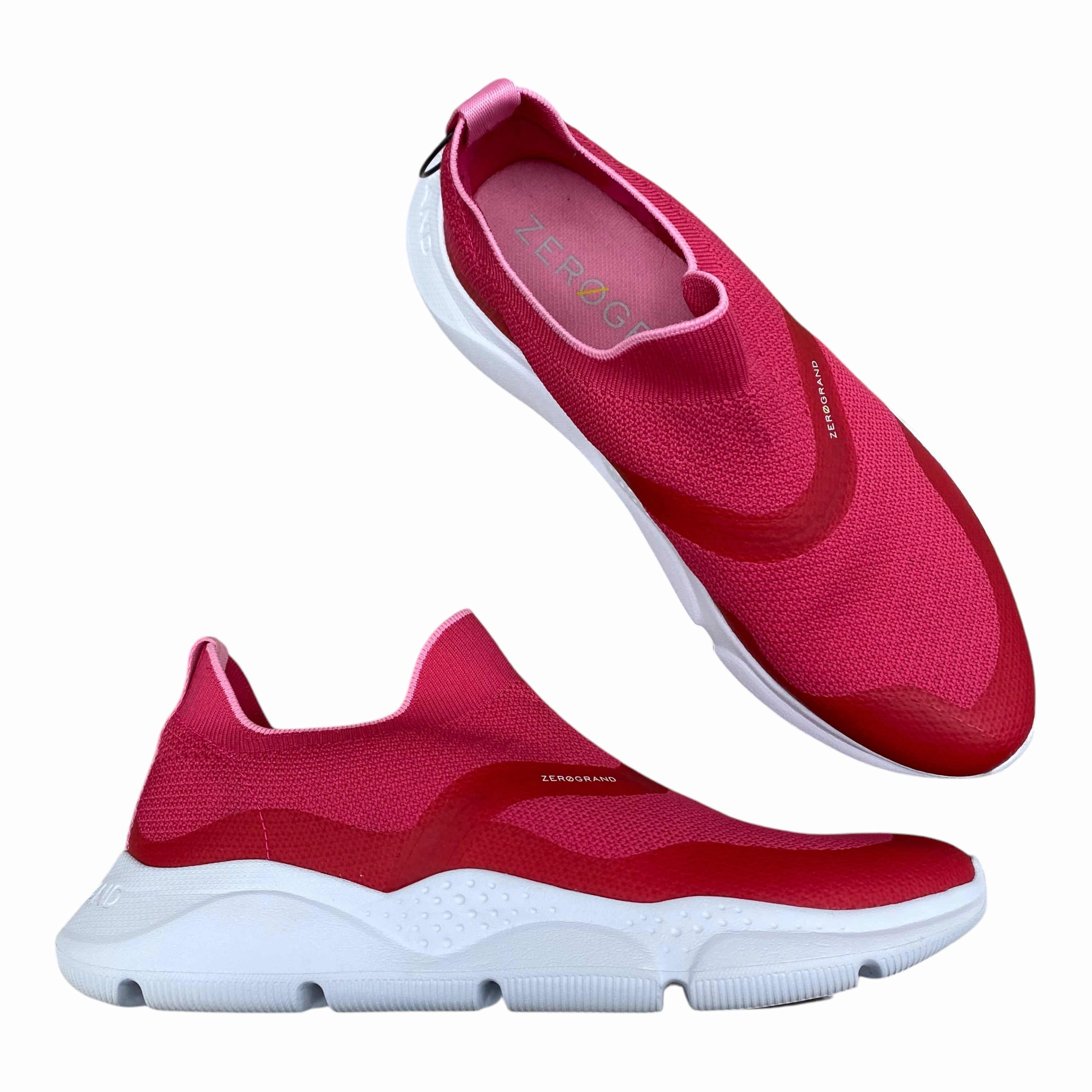 Shoes Sneakers By Cole-Haan In Pink & Red, Size:9.5 Eco Friendly Dye Process Slip On