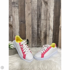 Light Mobility Shoes Sneakers By Cole-haan In Pink & White, Size: 9