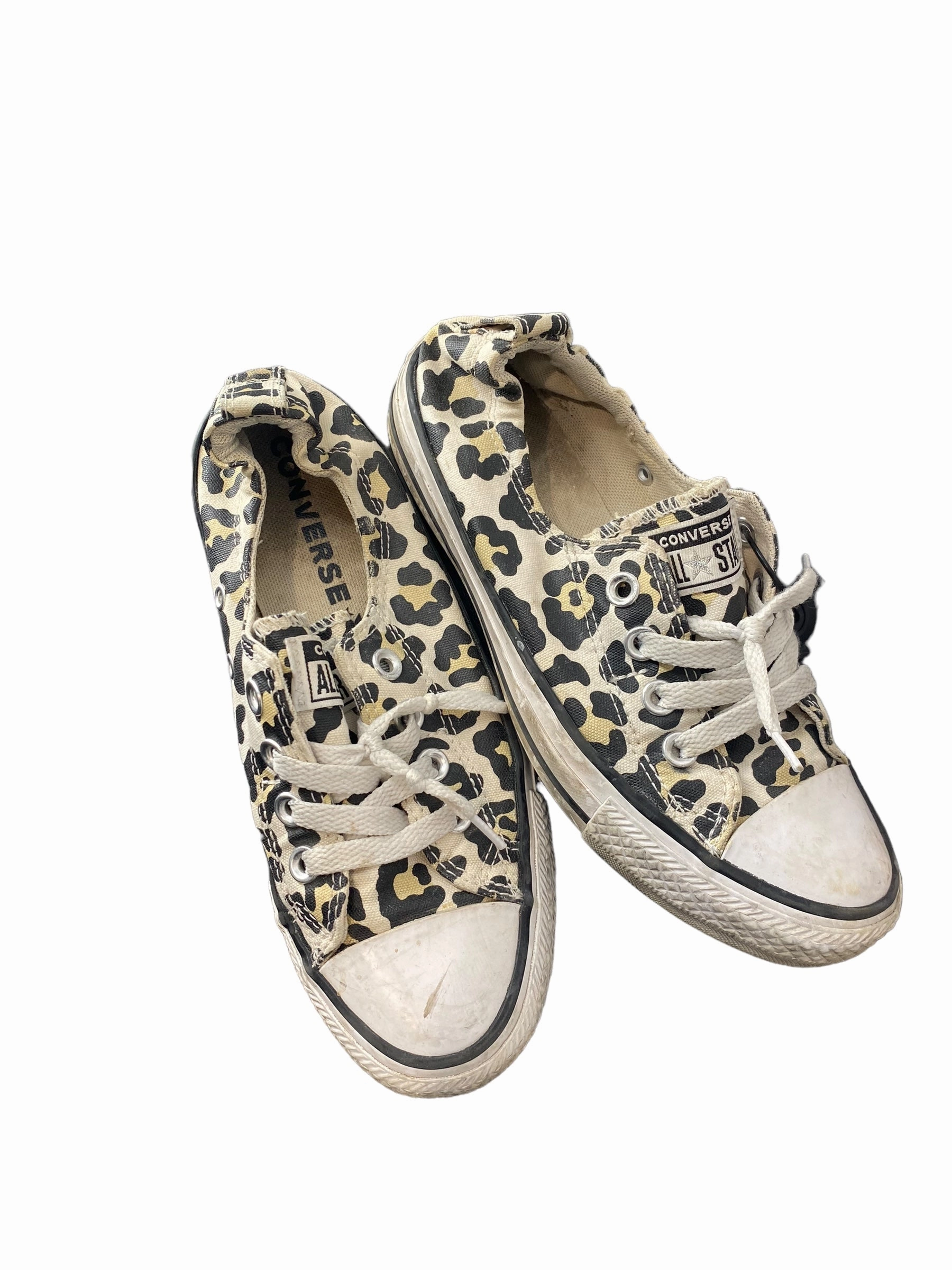 Shoes Sneakers By Converse In Animal Print, Size: 8.5 High Top Support