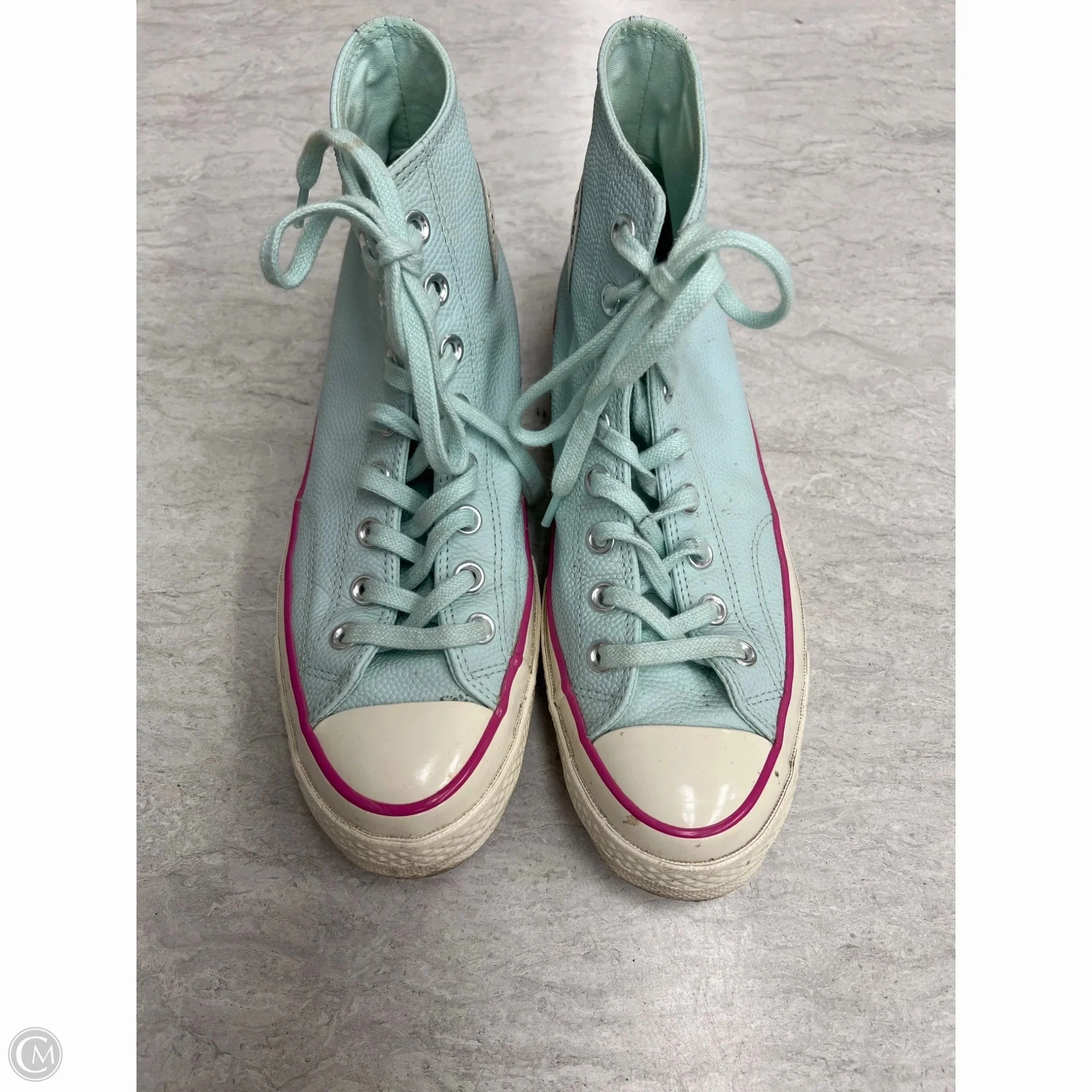Relaxed Feel Slip On Mechanism Shoes Sneakers By Converse In Aqua, Size: 9.5