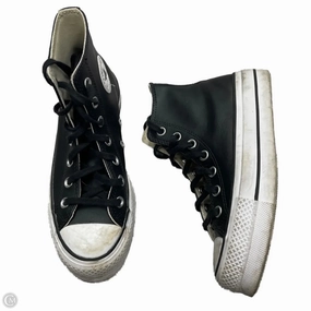 Shoes Sneakers By Converse In Black & White, Size: 5.5 Knit Upper Material Flex grooves
