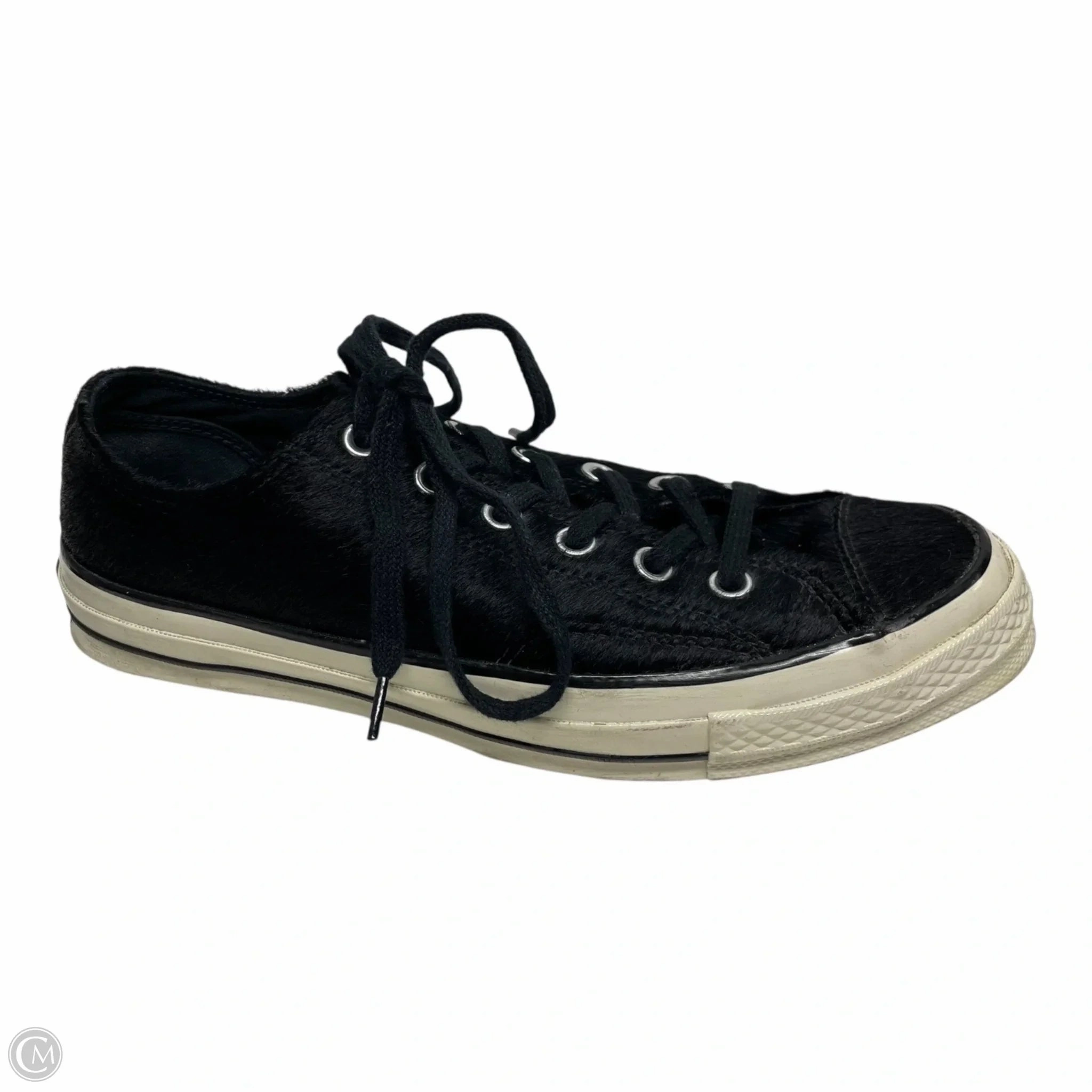 Shoes Sneakers By Converse In Black, Size: 9 Pressure Dispersion Insole Rigidity Control