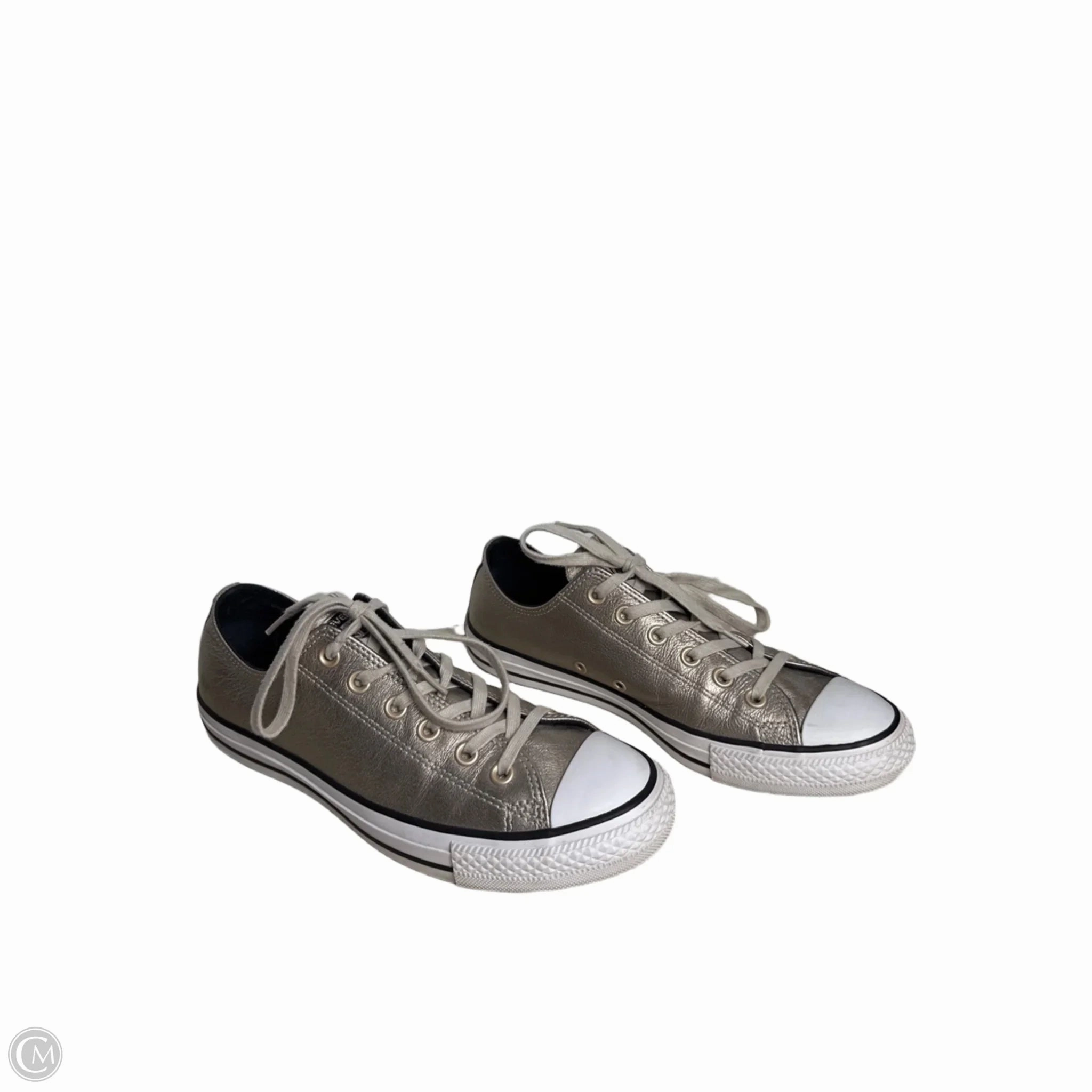 Shoes Sneakers By Converse In Gold, Size: 9 Vent Mesh Heel Clip