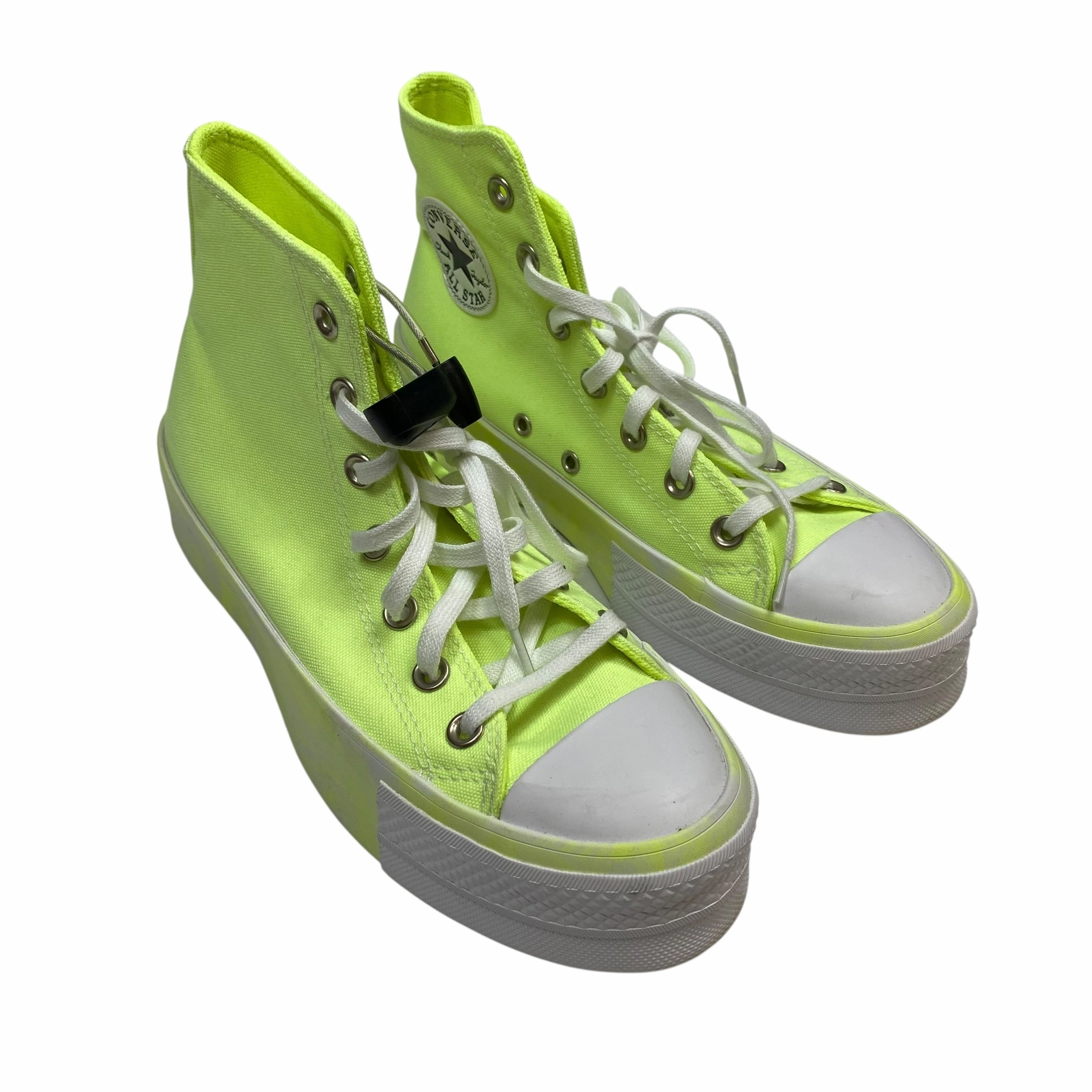 Stretch Gusset Shoes Sneakers By Converse In Yellow, Size:5.5