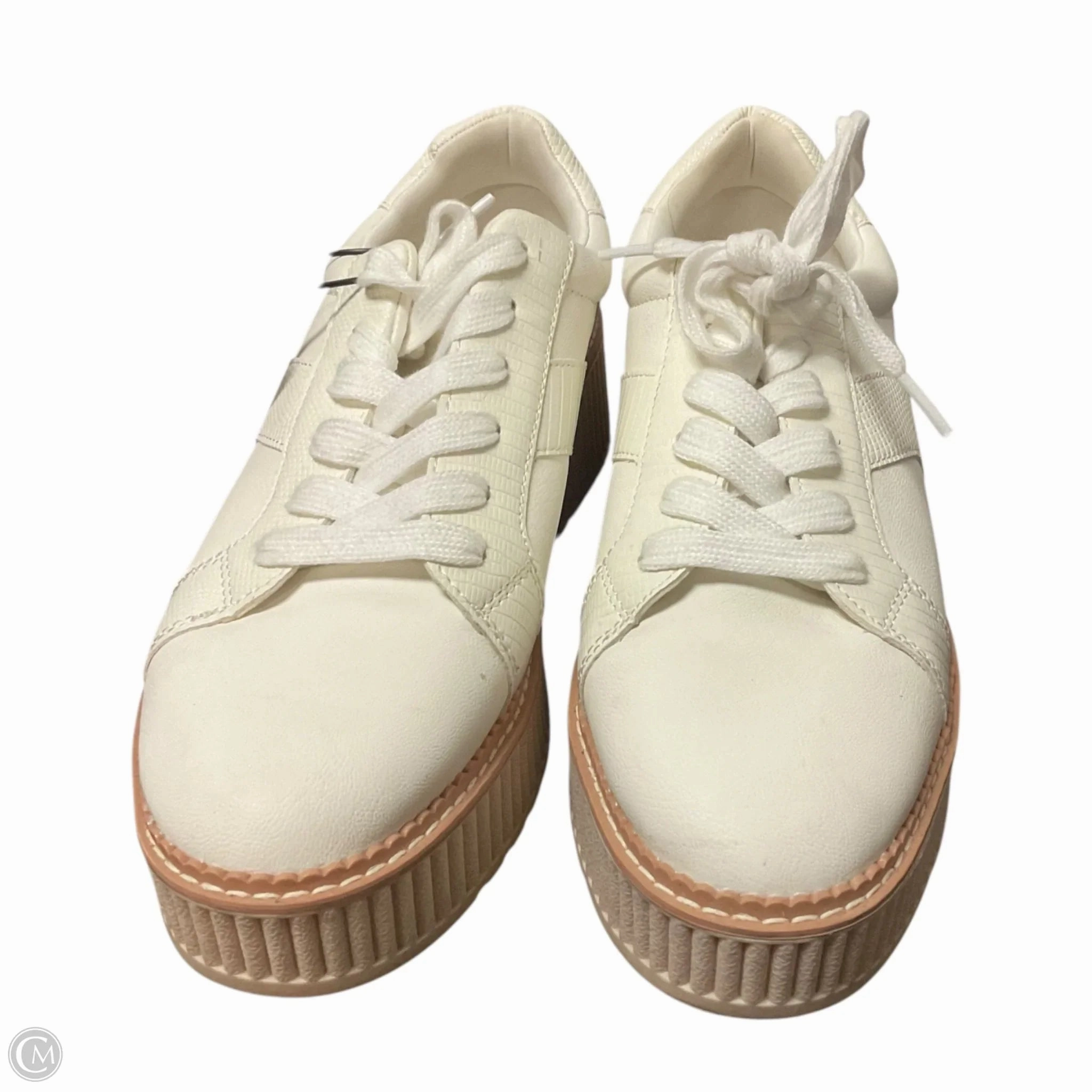 Iconic wear Shoes Sneakers By Dolce Vita In Cream & White, Size: 11