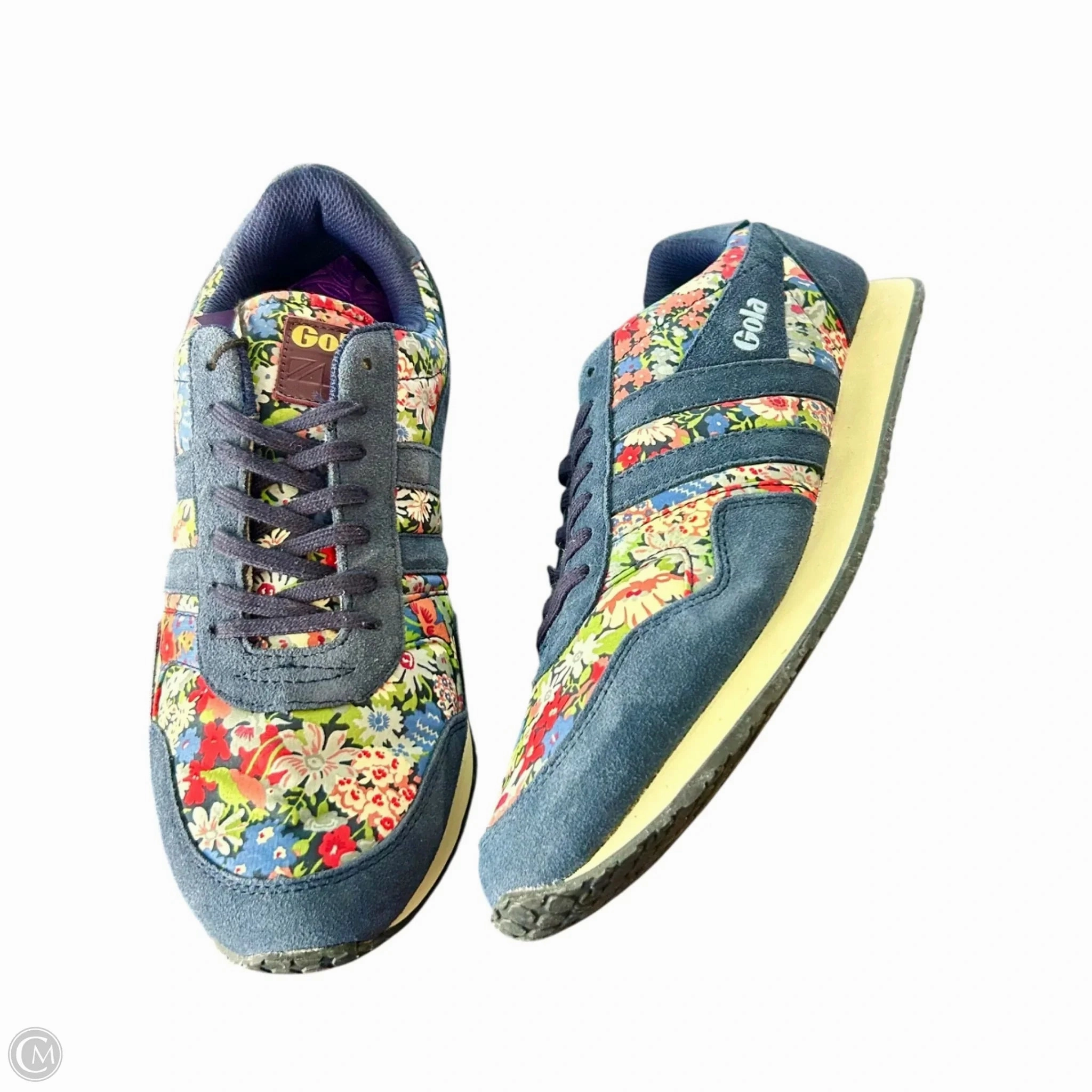 Shoes Sneakers By Gola In Blue, Size: 10 Ease of Use Breathable Collar Padding