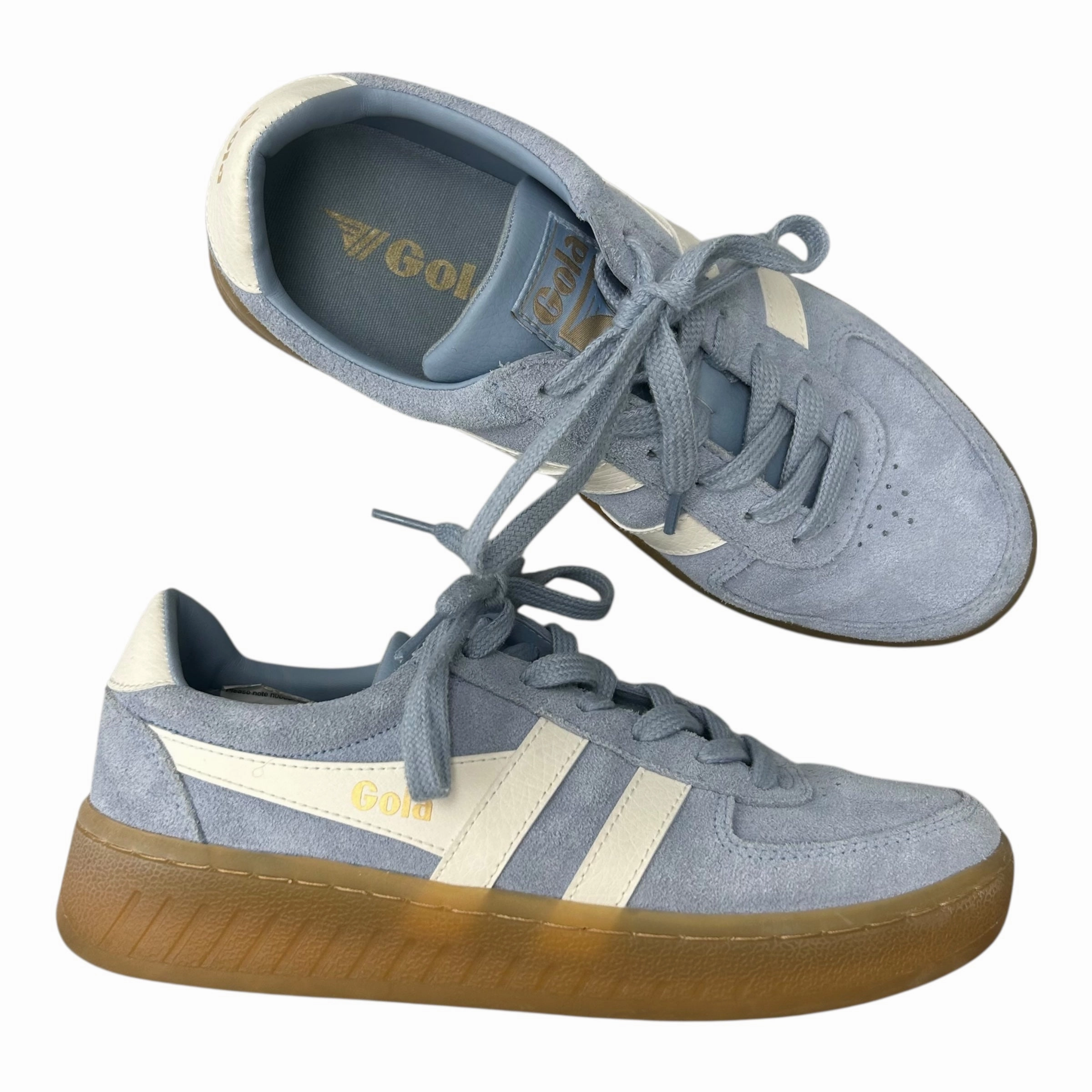 Shoes Sneakers By Gola In Blue, Size:7.5 Cool Interior Light Reflective