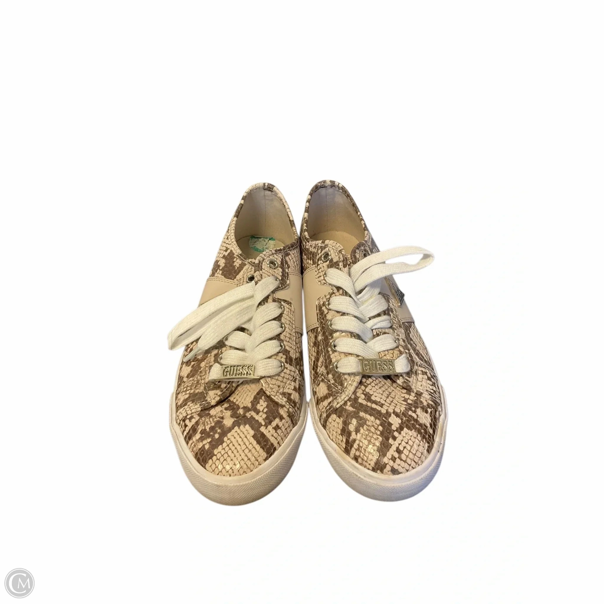 Impact Dispersion Layers Shoes Sneakers By Guess In Animal Print, Size: 7.5