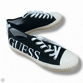 Padded chic Shoes Sneakers By Guess In Black & Cream, Size: 10.5