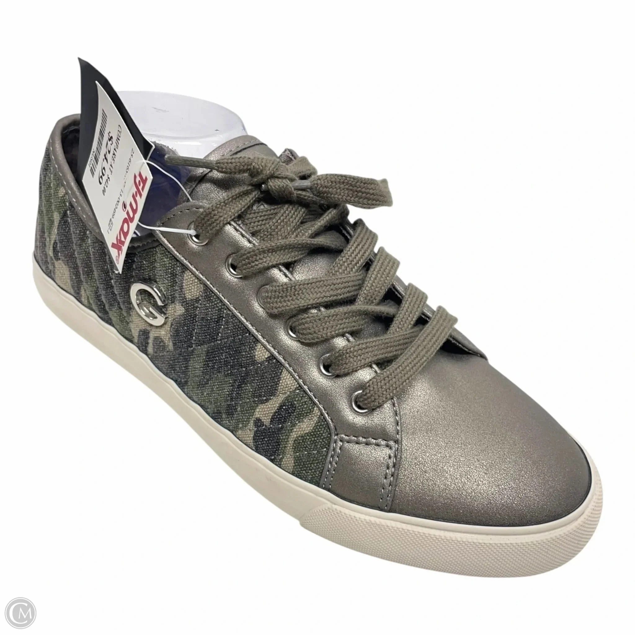 Shoes Sneakers By Guess In Camouflage Print, Size: 10 Flexible Torsion