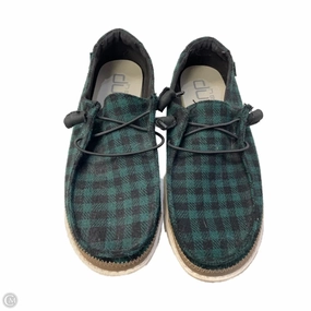 Shoes Sneakers By Hey Dude In Green, Size: 8 Hydrophobic Materials evening walk