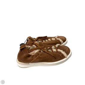 Shoes Sneakers By Hush Puppies In Brown & White, Size: 8 Metatarsal Protection Pad