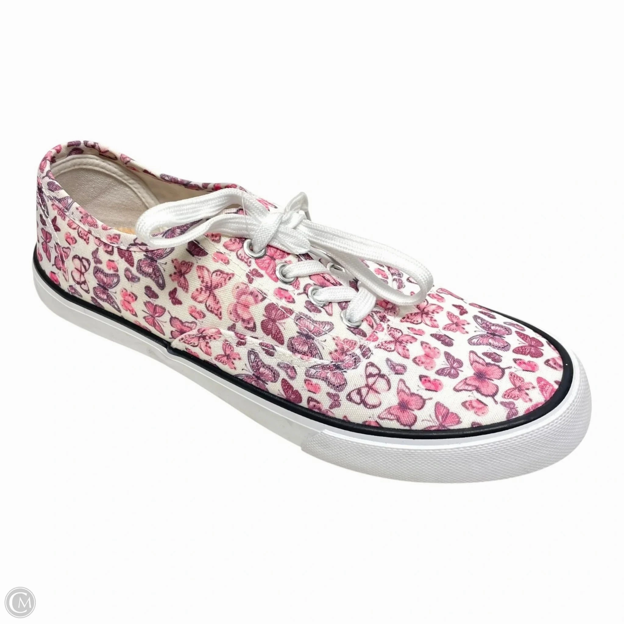 Shoes Sneakers By Isaac Mizrahi In Pink, Size: 9 Cushioned Midsole Technology