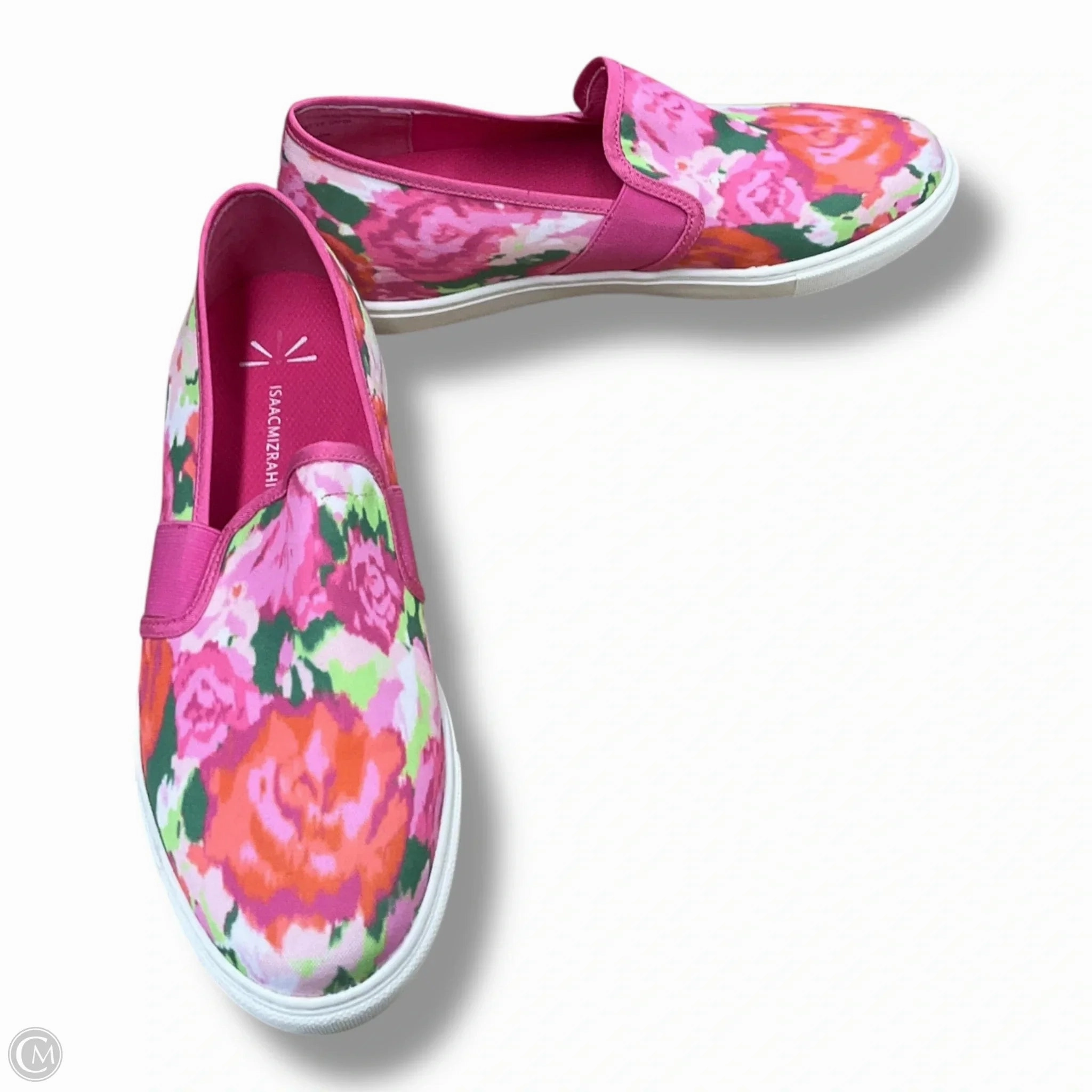 Shoes Sneakers By Isaac Mizrahi Live Qvc In Floral Print, Size: 9 Flexible Motion