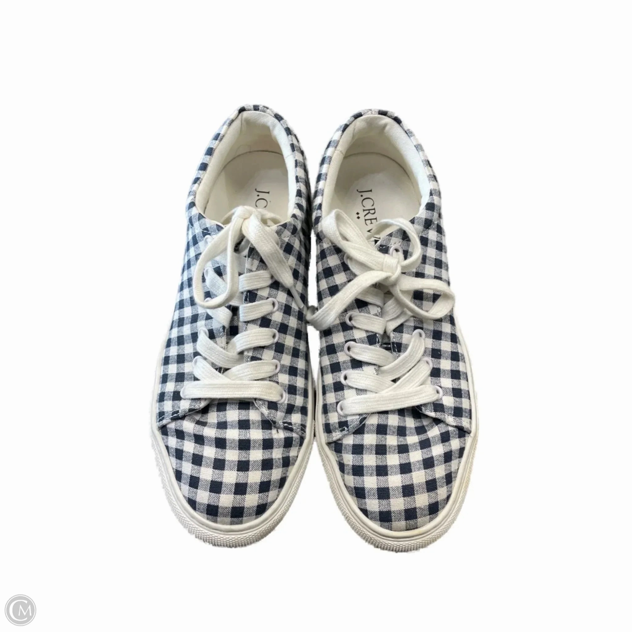 Agile Motion Quick   Drying Shoes Sneakers By J. Crew In Plaid Pattern, Size: 6