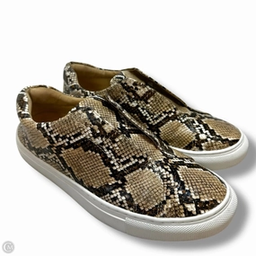 Shoes Sneakers By J Slides In Animal Print, Size: 8.5 Reinforced Stitching