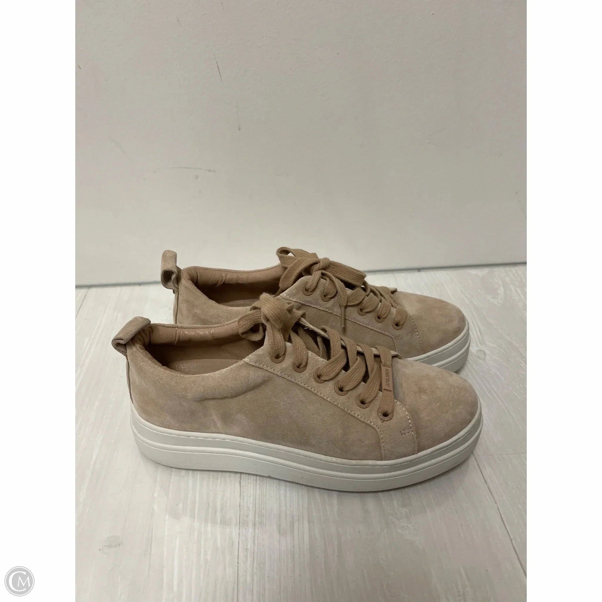 Shoes Sneakers By J Slides In Brown, Size: 6.5 Orthotic Compatible Footbed Durable Outsole Rubber