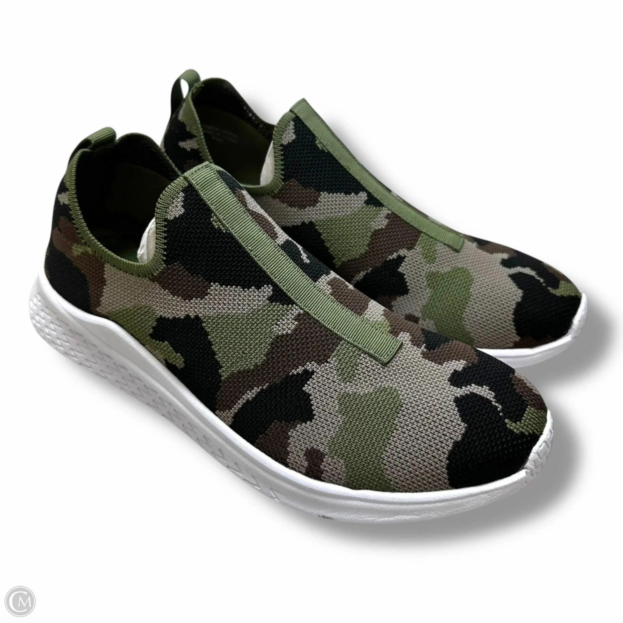 Shoes Sneakers By J Slides In Camouflage Print, Size: 8.5 Thermal Molded Midsole