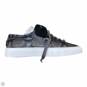 Travel Day Lightweight Midsole Shoes Sneakers By J Slides In Snakeskin Print, Size: 7