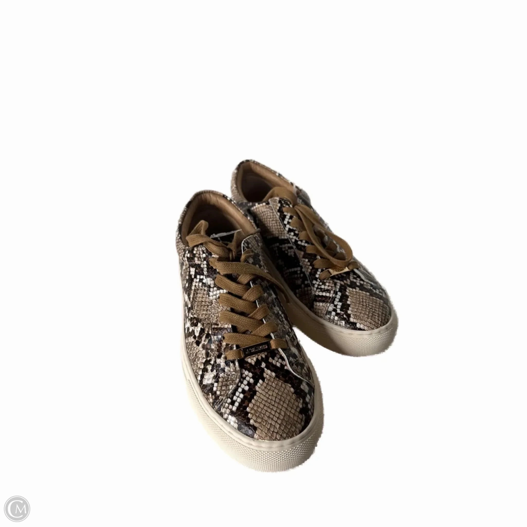Shoes Sneakers By J Slides In Snakeskin Print, Size: 8 Elite Design