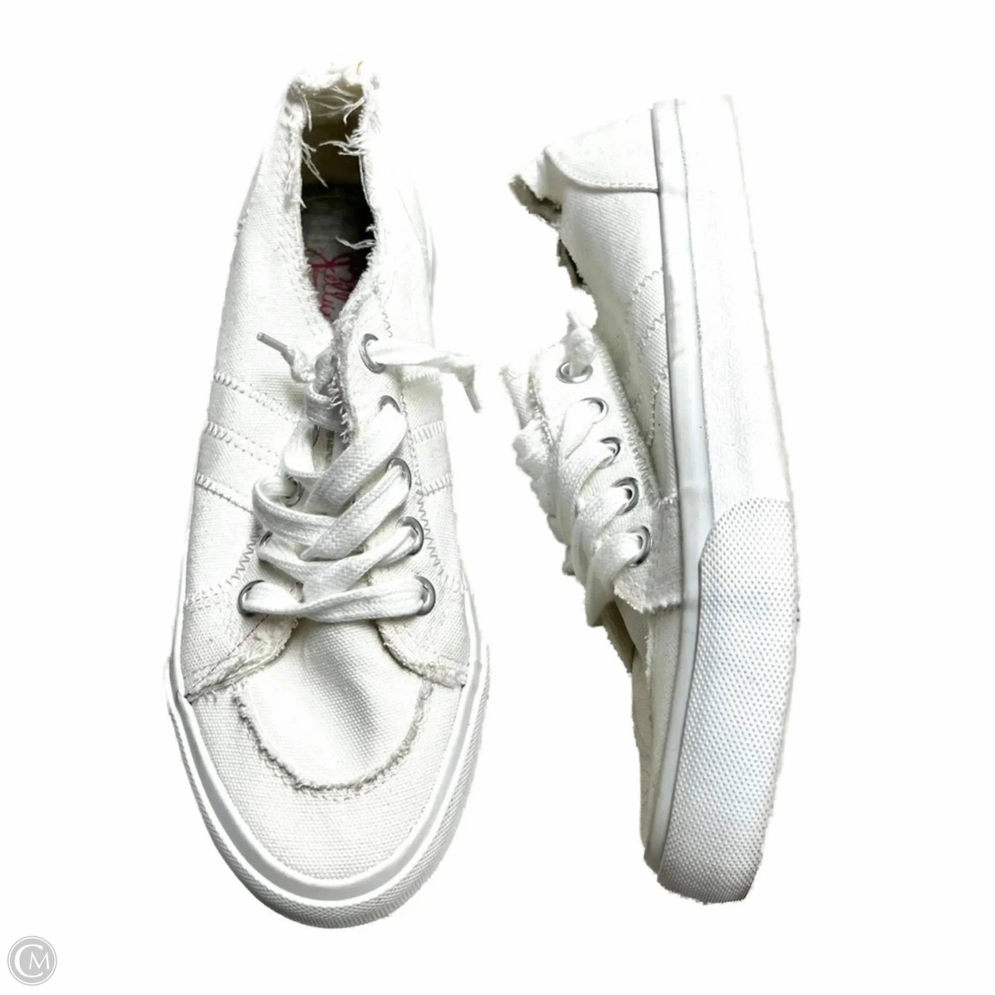 Shoes Sneakers By Jelly Pop In White, Size: 8 Ultra Cloud Foam