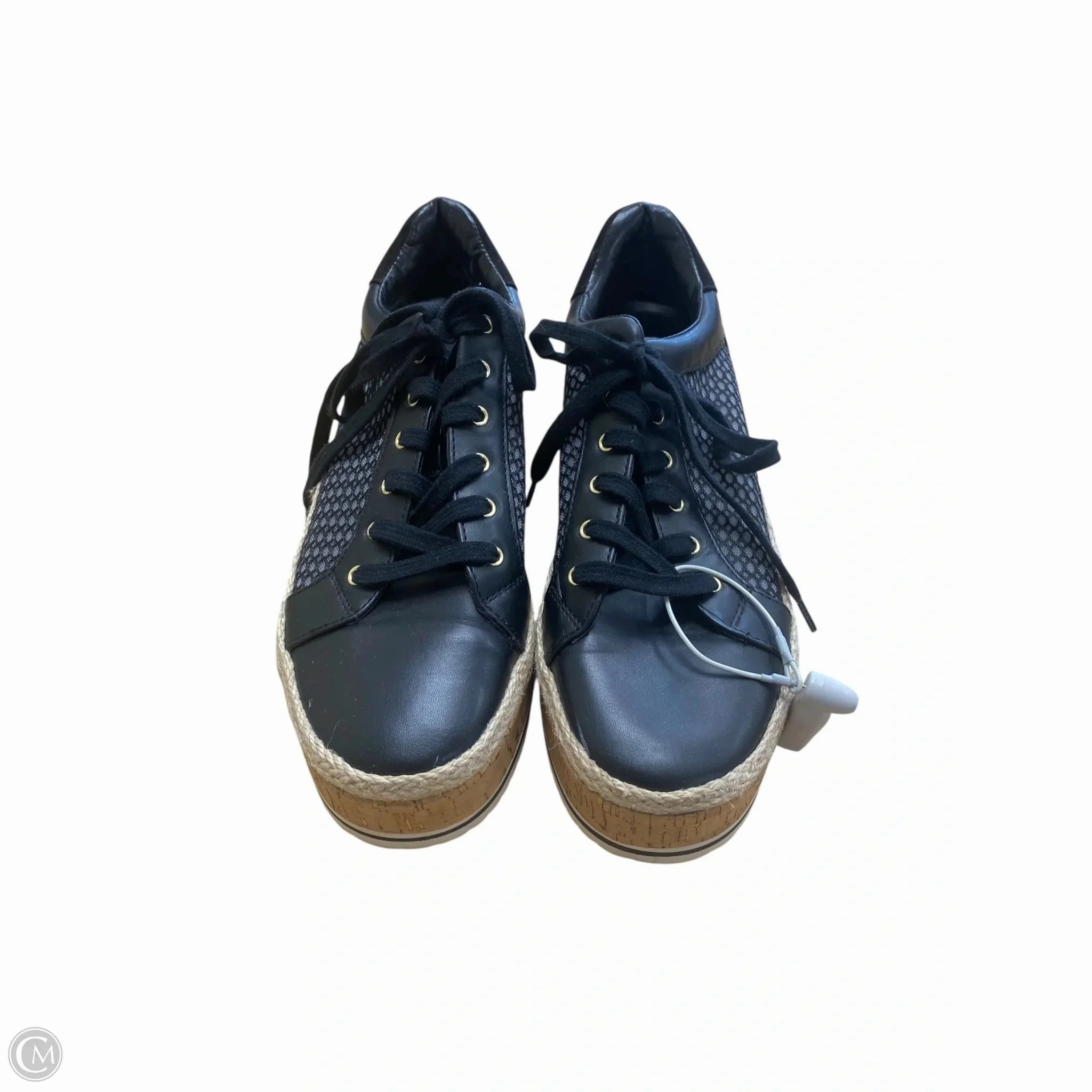 High Quality Cushioning Tech Shoes Sneakers By Jennifer Lopez In Black, Size: 10