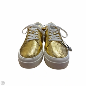 Shoes Sneakers By Jessica Simpson In Gold, Size: 7.5 Breathable Insole Cover