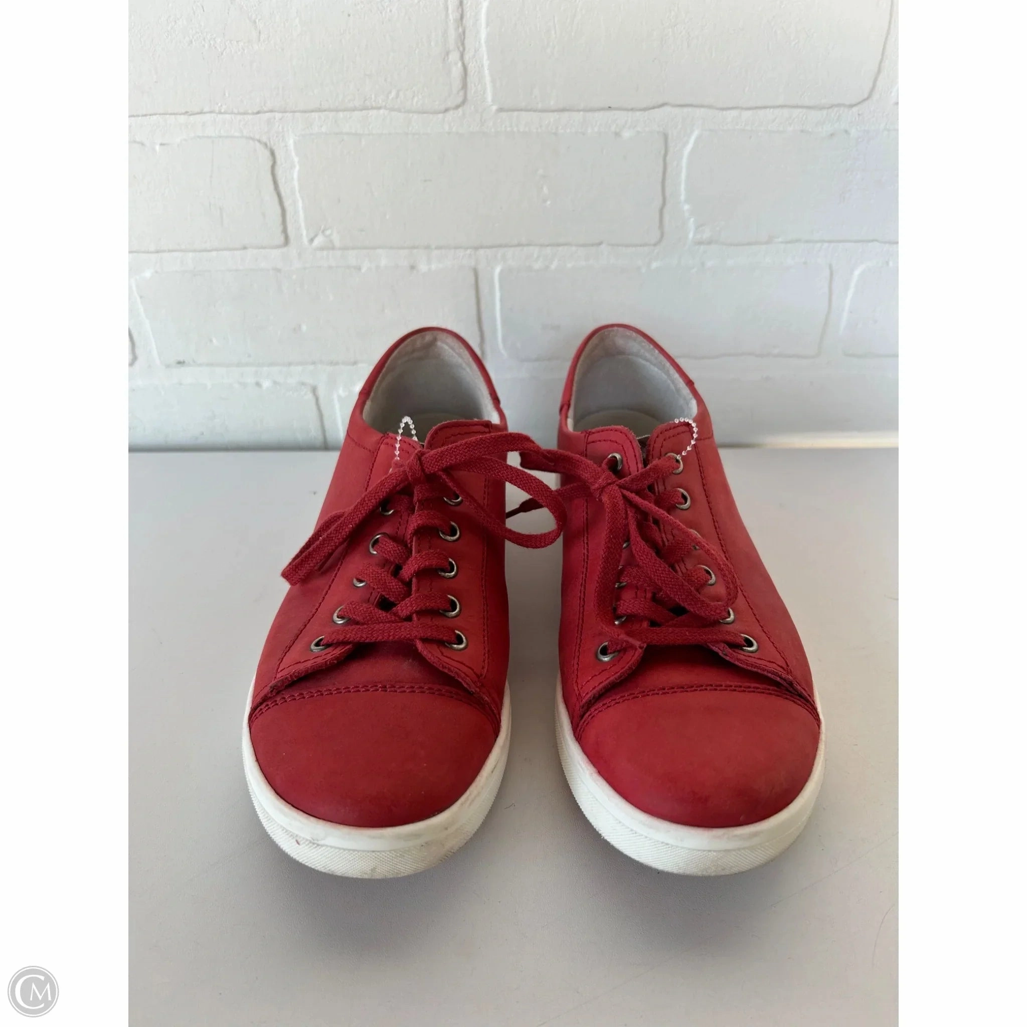 Shock-absorbent cushioning Shoes Sneakers By Josef Seibel In Red, Size: 8.5
