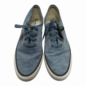 Shoes Sneakers By Keds In Blue & White, Size:7.5 Dual Density Midsole No Slip