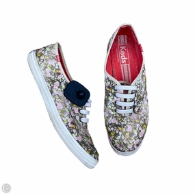 Shoes Sneakers By Keds In Floral Print, Size: 7.5 Gel Infused Heel