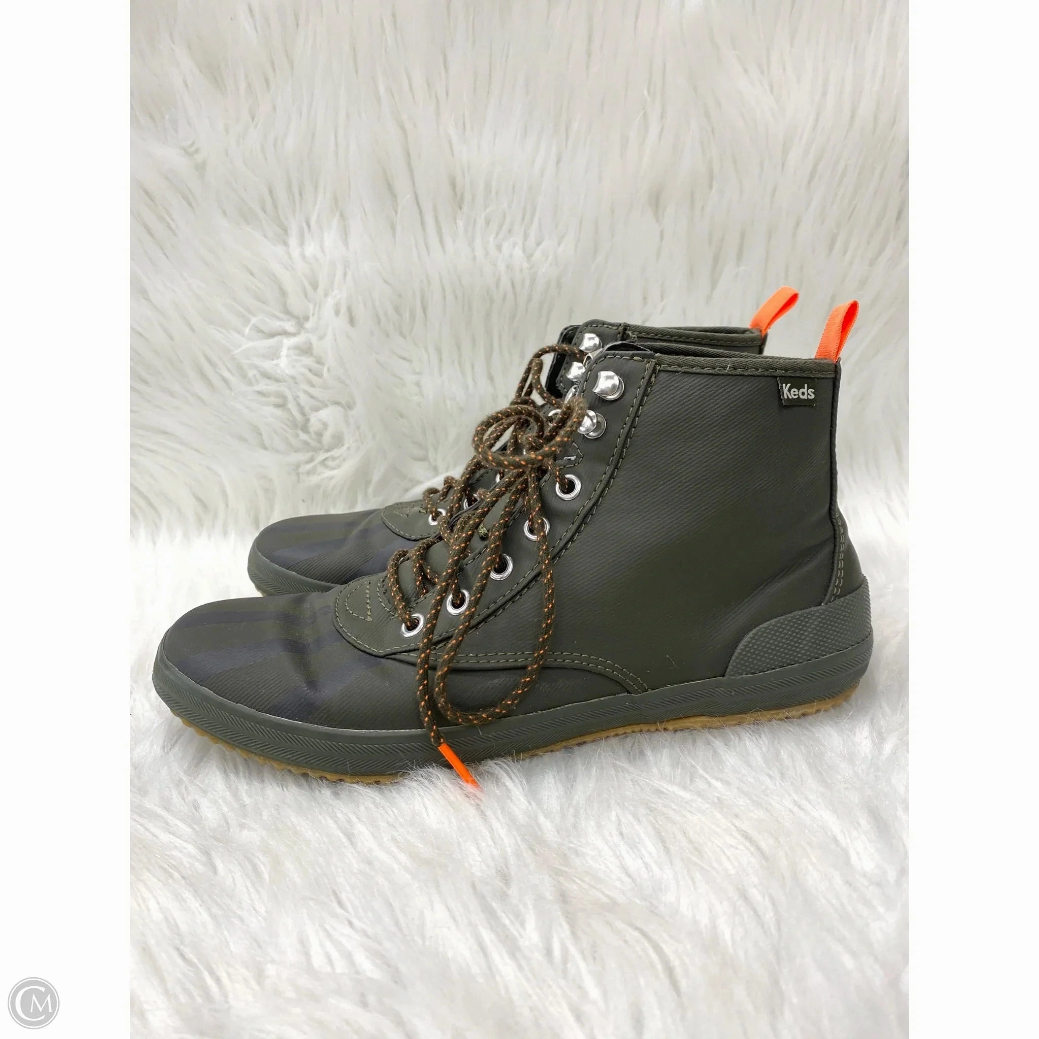 Sport Inspired EverydayUse Shoes Sneakers By Keds In Green, Size: 7.5