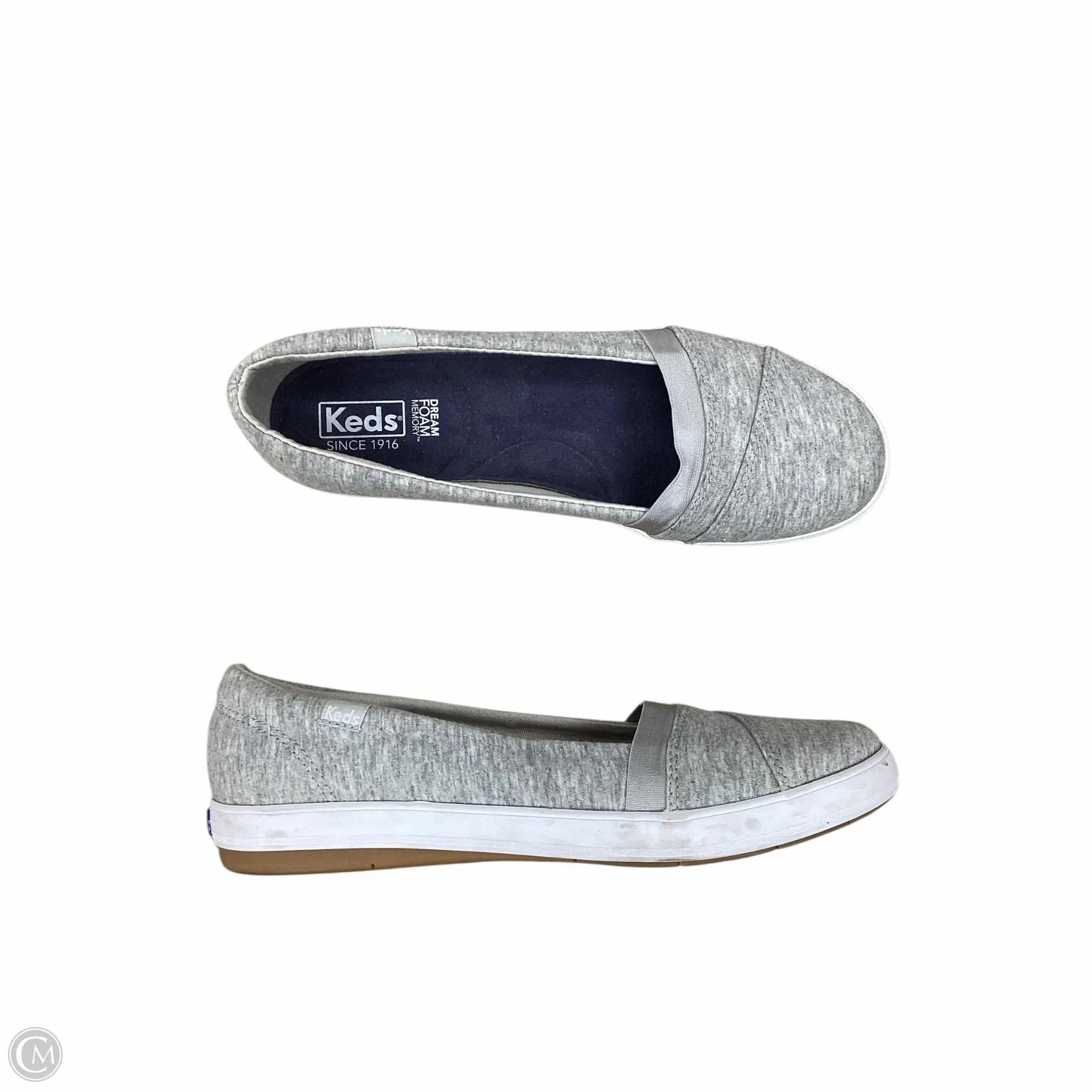 Shoes Sneakers By Keds In Grey, Size: 8.5 Balanced Build