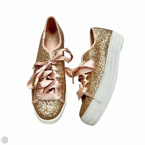 Wicking Inner Sleeve Shoes Sneakers By Keds In Rose Gold, Size: 8