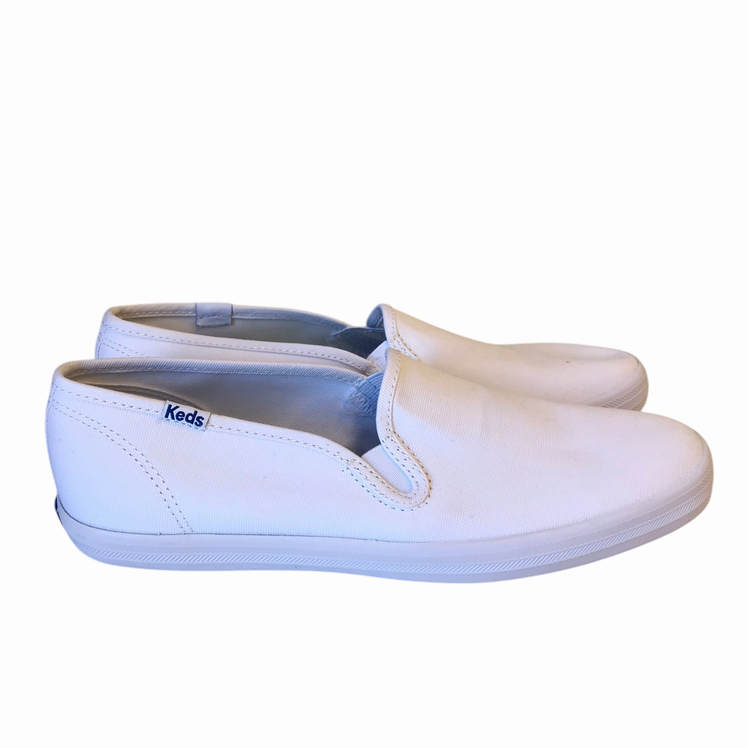 Shoes Sneakers By Keds In White, Size:7.5 Structured silhouette