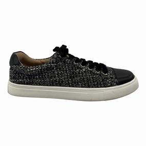 Shoes Sneakers By Loft In Black & Blue, Size:8.5 Plush Touch