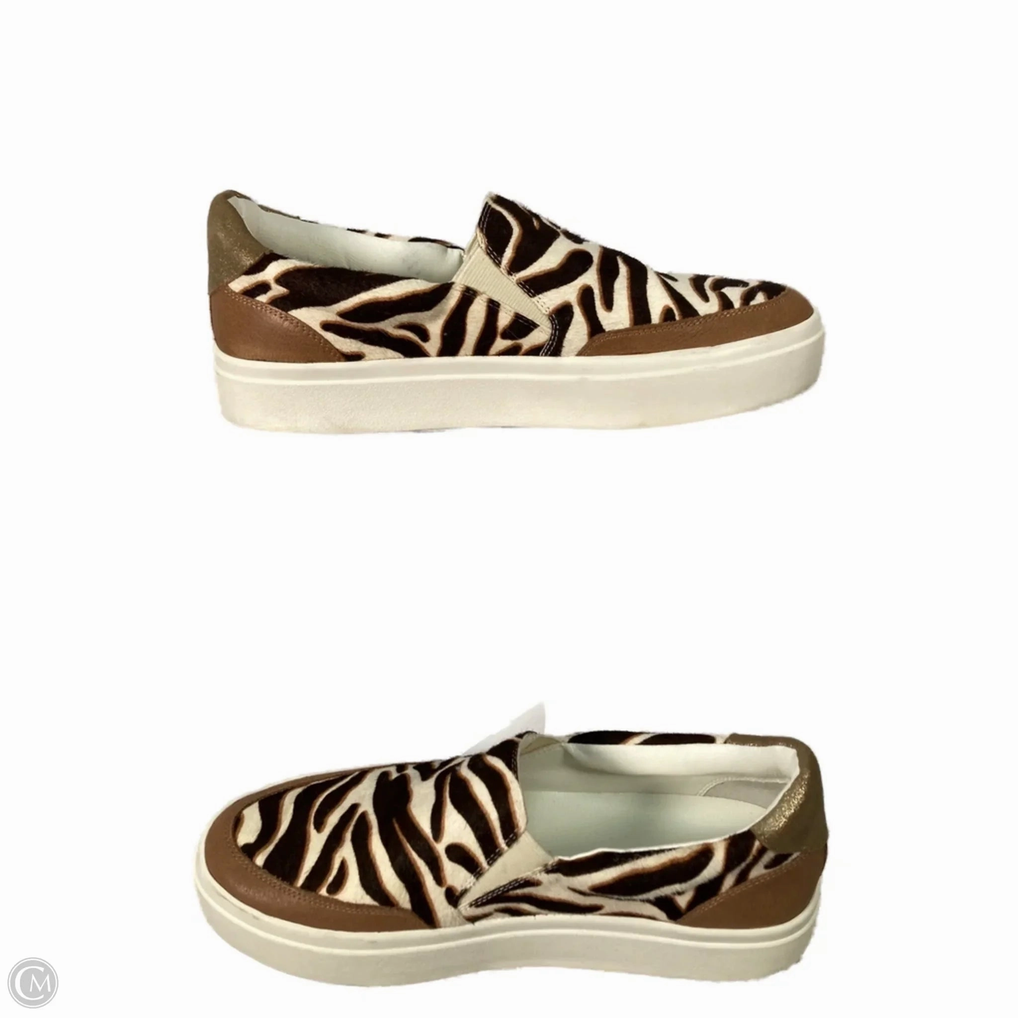 cushioned collar Reactive Propulsion Shoes Sneakers By Lucky Brand In Brown & Cream, Size: 9.5