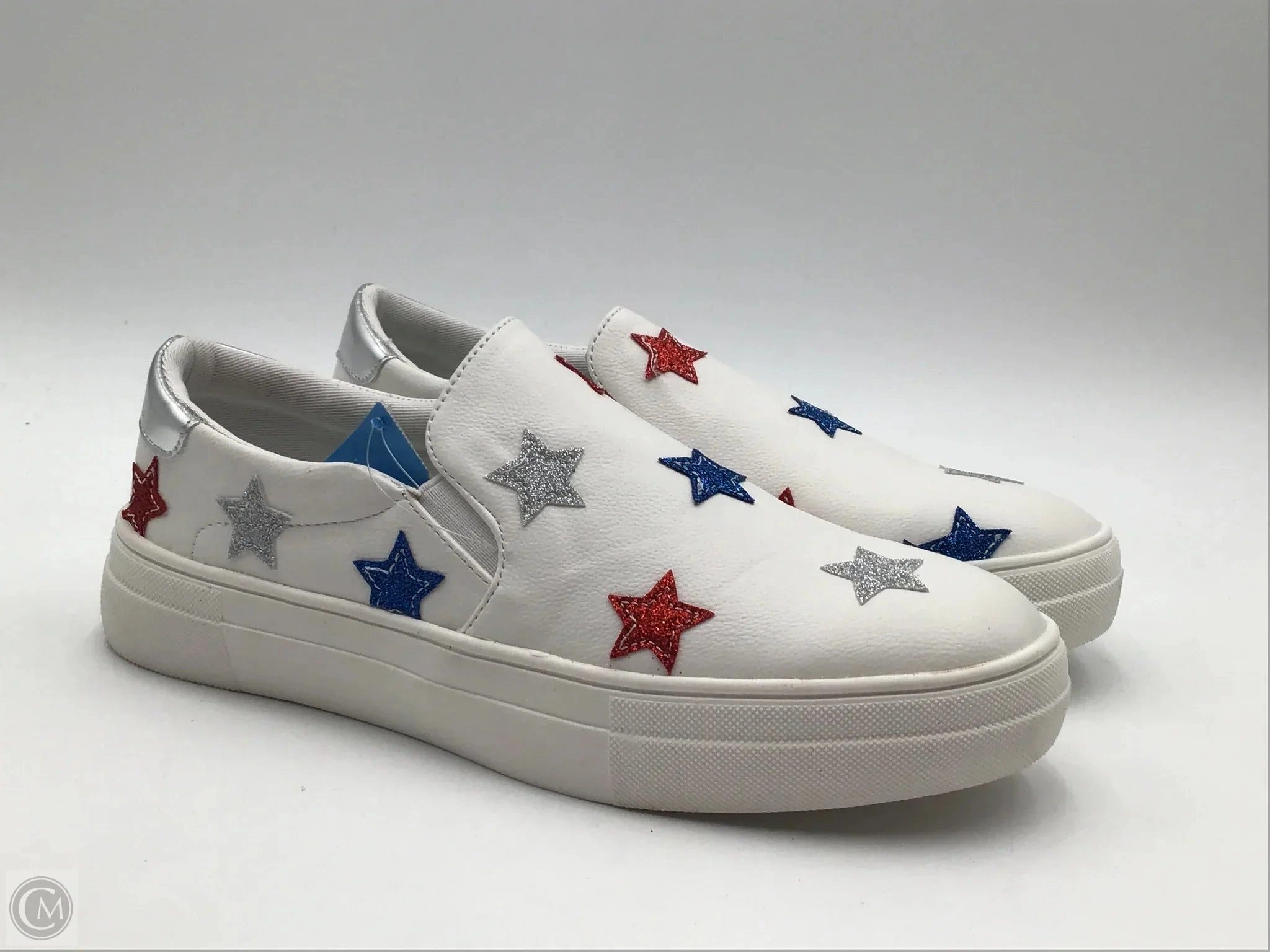 Shoes Sneakers By Matisse In Blue & Red & White, Size: 8 Rebound Boost Technology Orthotic Compatible