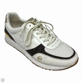 Responsive Midsole Shoes Sneakers By Michael By Michael Kors In Cream, Size: 9.5